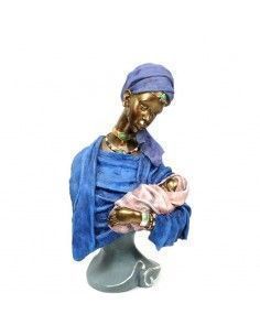 FIGURA DE MUJER AFRICANA