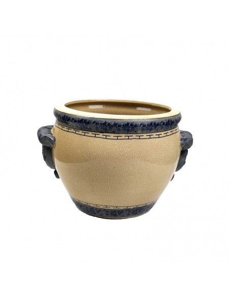 CUBREMACETA DE CERAMICA VINTAGE 22x26 o 25x31