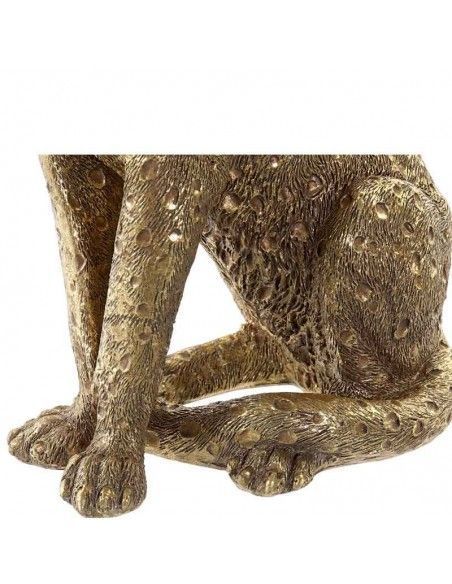 FIGURA LEOPARDO DORADO 26x14