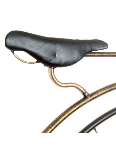 DECORATIVO PARED BICICLETA ORO 95x100
