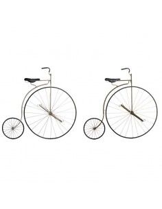 DECORATIVO PARED BICICLETA ORO 95x100