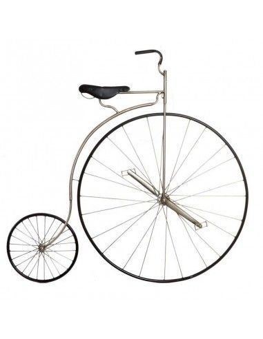 DECORATIVO PARED BICICLETA ORO 95x100