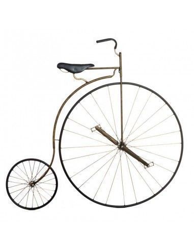 DECORATIVO PARED BICICLETA ORO 95x100