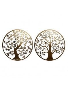 DECORATIVO PARED METAL ARBOL 100X100