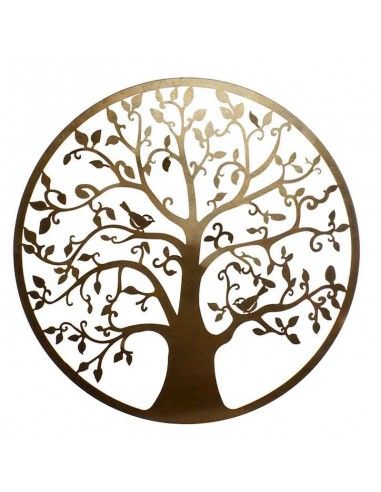 DECORATIVO PARED METAL ARBOL 100X100