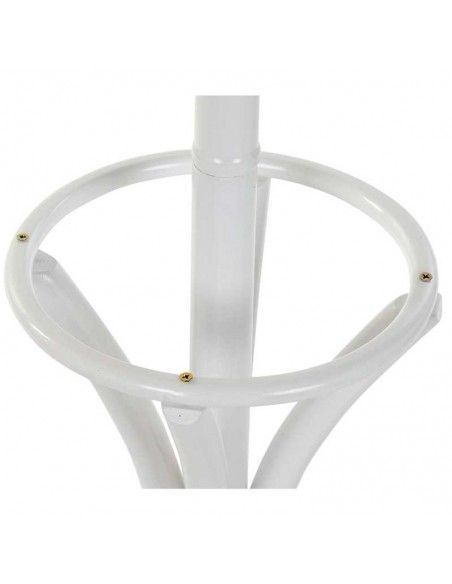 PERCHERO DE MADERA BLANCO 186X53