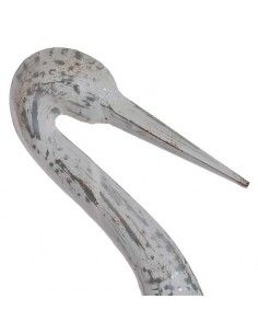 FIGURA GARZA METAL 97.5x52 2