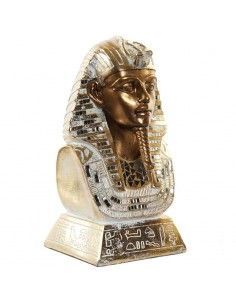 FIGURA EGIPCIA DE FARAON 30.5x16
