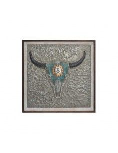 CUADRO BOHO RELIEVE VINTAGE 71x71