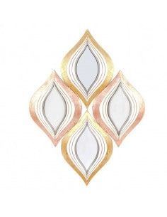 ESPEJO ORO-COBRE MODERNO 92x72