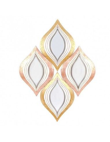 ESPEJO ORO-COBRE MODERNO 92x72