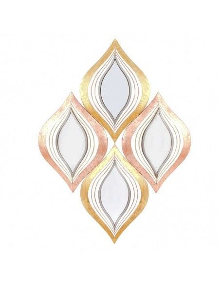 ESPEJO ORO-COBRE MODERNO 92x72