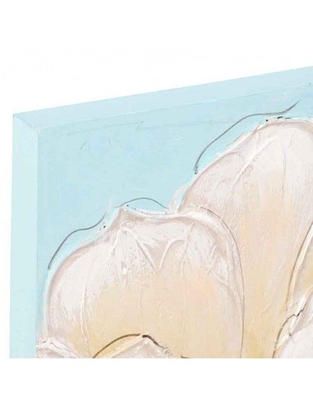 CUADRO AZUL FLOR SET DE DOS 80x40