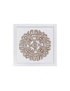 PLACA - PANEL BLANCO FLOR 60x60