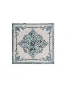 PLACA - PANEL FLOR AZUL 60x60
