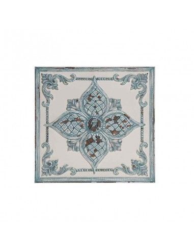 PLACA - PANEL FLOR AZUL 60x60