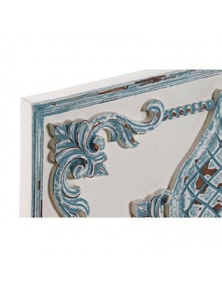 PLACA - PANEL FLOR AZUL 60x60