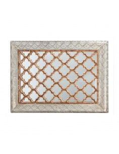 ESPEJO COLOR PLATA MODERNO 113.5x75