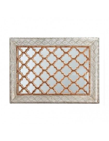 ESPEJO COLOR PLATA MODERNO 113.5x75
