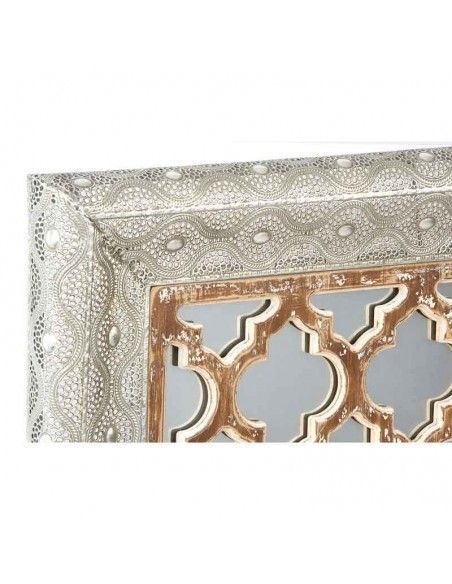 ESPEJO COLOR PLATA MODERNO 113.5x75