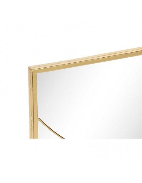 ESPEJO ORO ONDAS 51x102