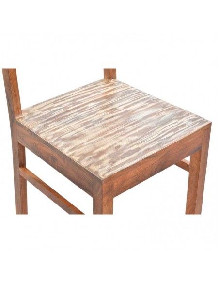 SILLA DE MADERA DE ACACIA 100X45