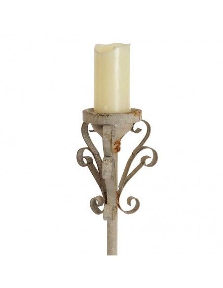 PORTAVELA ENVEJECIDO VINTAGE 65.5x22