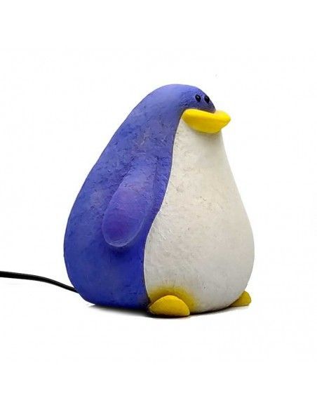 LAMPARA DE SOBREMESA PINGUINO INFANTIL