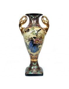 JARRON DE PORCELANA DE SATSUMA 36x18