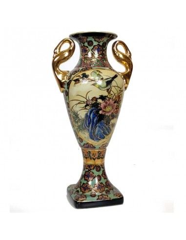 JARRON DE PORCELANA DE SATSUMA 36x18