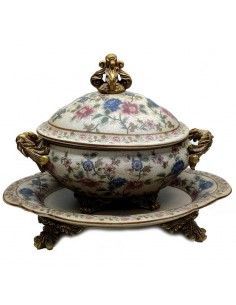 SOPERA PORCELANA FLORES 31x40