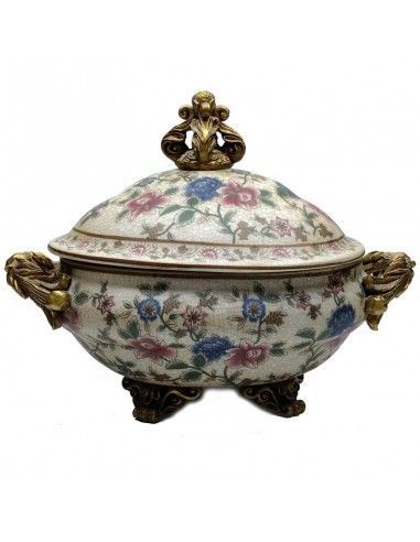 SOPERA PORCELANA FLORES 31x40