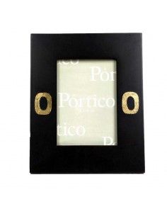 PORTAFOTO NEGRO-DORADO 10x15