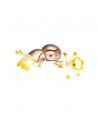 PLAFON DE TECHO FLOR 19x48