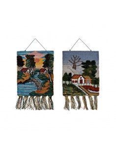 TAPIZ YUTE PAISAJE 81x41