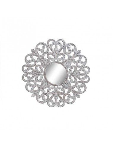 ESPEJO BLANCO DECAPE 90x90