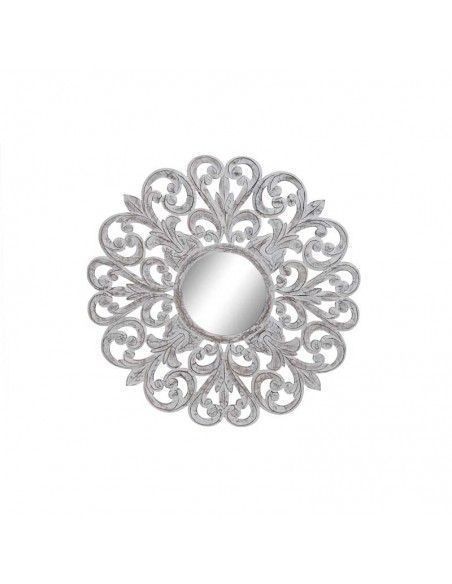 ESPEJO BLANCO DECAPE 90x90