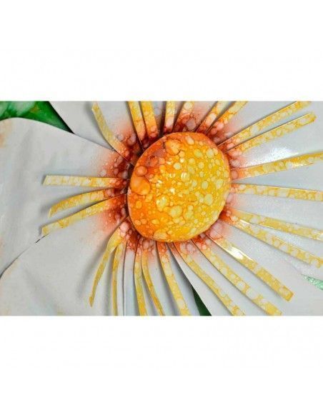 DECORATIVO PARED FLOR AZUL 49.5x49.5