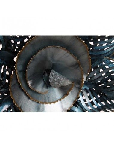 DECORATIVO PARED METAL FLOR 68x61