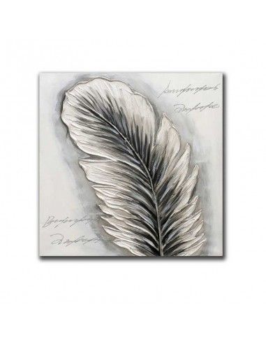 CUADRO PLUMAS SET DE DOS 80x80