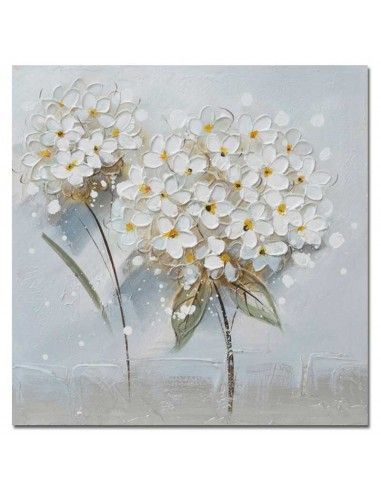 CUADRO FLORES SET DE DOS 50x50