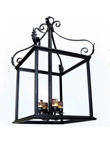 COLGANTE DE TECHO INTERIOR NEGRO