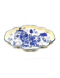 BANDEJA - CENTRO DE MESA DE PORCELANA 36X25 2