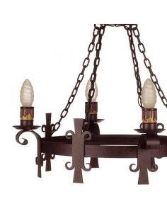 LAMPARA DE TECHO RUSTICA 72X68 2