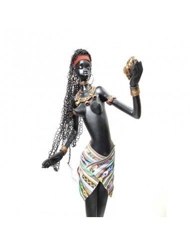 FIGURA DE MUJER AFRICANA