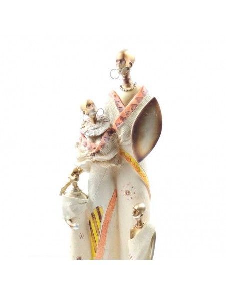 FIGURA DE FAMILIA  AFRICANA 45X14