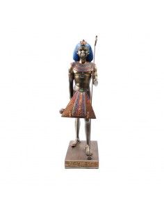 FIGURA EGIPCIA DE FARAON 31x8