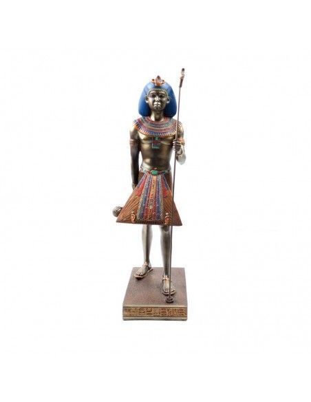 FIGURA EGIPCIA DE FARAON 31x8