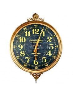 RELOJ DE PARED METALIZADO 57x45 2