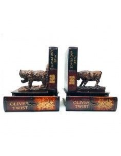 SUJETALIBROS OSO Y TORO 26X14